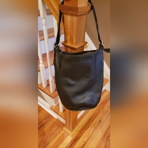 Vintage Coach bucket zip bag